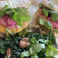 The miso squash sarnie  at Wild Thing in Cardiff