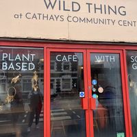 Outside   at Wild Thing in Cardiff