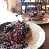 Best pancakes ever! at Wild Thing in Cardiff