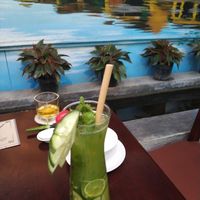 A bamboo straw was a great addition . at Phuc An in Da Nang