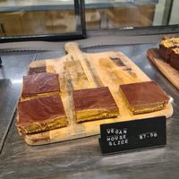 Caramel slice at Stable Coffee Kitchen in Tugun