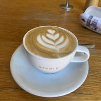 Coffee on oat milkk  at Stable Coffee Kitchen in Tugun