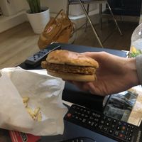 Vegan Chicken burger  at BRGR in Edinburgh