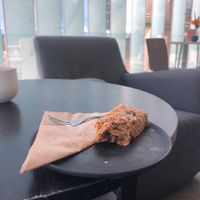 Half eaten flapjack, I couldn’t resist  at The Exchange Cafe in Penzance