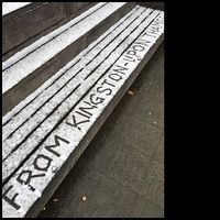 April, 2deg & snow.  Insane Global Warming, the end is nigh!  The cafe is 25m away. Warm Coffee. Open for the first time 12.04.21 at Ginger Bees Cafe in Kingston Upon Thames