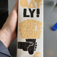 Oatly soft serve  at Ginger Bees Cafe in Kingston Upon Thames