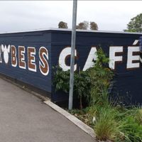 Cafe from outside  at Ginger Bees Cafe in Kingston Upon Thames