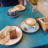 Great cake :) at Ginger Bees Cafe in Kingston Upon Thames