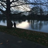 The river chill is removed when inside the warmth at Ginger Bees Cafe in Kingston Upon Thames
