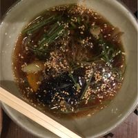 Once toppings are added  at Omen Nippon in Kyoto