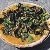 Lovely pizza at Olivia Aker Brygge in Oslo