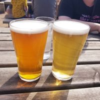 Smugglers Gold and Session IPA at Whitby Brewery in Whitby