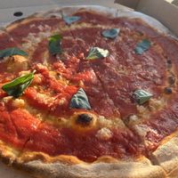 Marinara pizza   at Whitby Brewery in Whitby