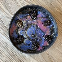 Galaxy smoothie bowl at Matcha Bar in Copenhagen
