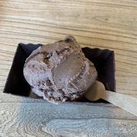 Nicecream chocolate icecream at Matcha Bar in Copenhagen