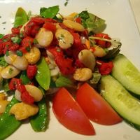 Butterbean salad at Rags in Bridlington