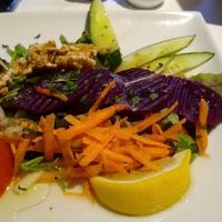 Beetroot salad at Rags in Bridlington