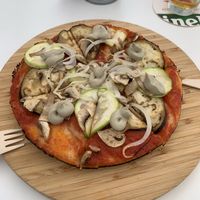 Pizza Vegana at Raffocaccia in Gran Canaria