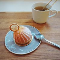 Mousse pastry 👌🏻 at Green Praline in Farsta