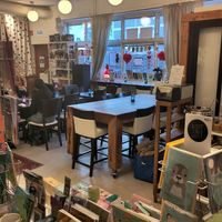 The cafe at Green Praline in Farsta