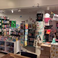 Bookstore at Green Praline in Farsta