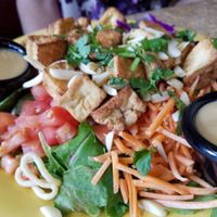 secret Asian man salad at Cafe Yumm in Corvallis