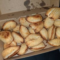 Apple pie bites, with no sugar or cinnamon coating. $20 for the portion. at Crust Gourmet Pizza Bar in Richmond