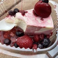 Vegan cheesecake  at Sunflower Drive-In in Fair Oaks