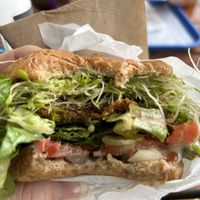 Nut burger   at Sunflower Drive-In in Fair Oaks