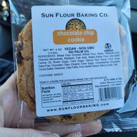 They sell these locally made vegan cookies, too! Absolutely delicious. at Sunflower Drive-In in Fair Oaks