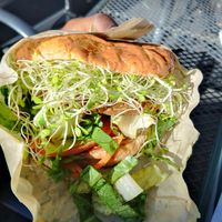 Super nut. Get extra pickles! at Sunflower Drive-In in Fair Oaks