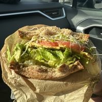 Avocado sando vegan   at Sunflower Drive-In in Fair Oaks