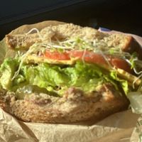 Avocado sando vegan   at Sunflower Drive-In in Fair Oaks