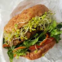 Nutburger Vegan Style at Sunflower Drive-In in Fair Oaks