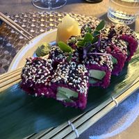 Sunset rolls  at Barfüsser in Zurich
