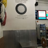 Remarquez la forme de la chaise... :) at Doughnut Plant - Hotel Chelsea in New York City