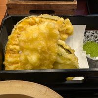 Tempura at Saga Tofu Ine (Main Branch) 嵯峨とうふ 稲 本店 in Kyoto