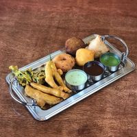 All vegan with coconut chutney  at Udipi Cafe in Duluth
