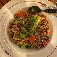 Quinoa salad with avocado 🥑   at Roadster Diner in Beirut