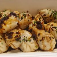 chickpea shiitake momos at Tenz Momo - Hohlstrasse in Zurich