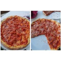 Vegan Ham Pizza. #Veganuary at Palette in Torremolinos