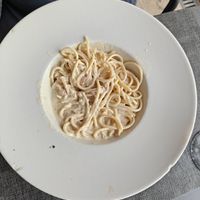 Spaghetti carbonara at Palette in Torremolinos