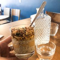 Chia pudding at Why Not Us Coffee in Marseille