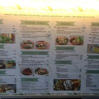 Full menu  at House Brew Cafe in Boracay