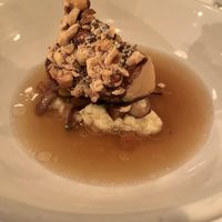 Roasted celeriac with miso glaze and roasted hazelnuts  at FREA in Berlin