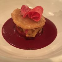 Beetroot mole and pumpkin  at FREA in Berlin