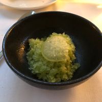 Palate cleanser at FREA in Berlin