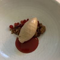 Stone pine ice cream  at FREA in Berlin