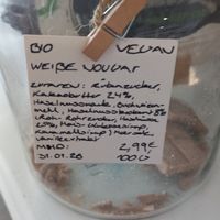 white nougat chocolate at Priska's Unverpacktladen in Mannheim