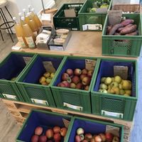 Fruits and vegetables at Priska's Unverpacktladen in Mannheim
